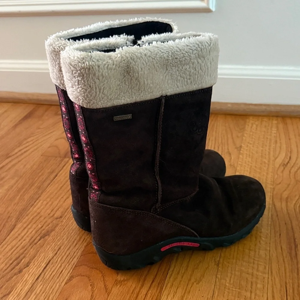 Merrell Kids Girls 3 Jungle Moc Puff Winter Waterproof Boots Insulated